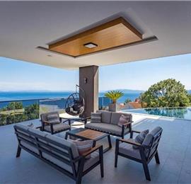 3 bedroom villa with infinity pool in Opatija, sleeps 6